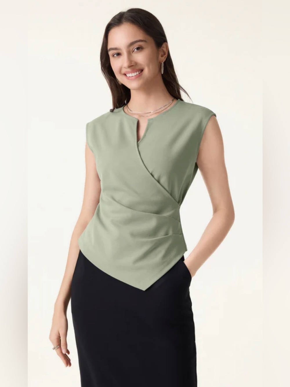 OGL Sage Wrap Front Top